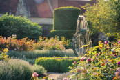 Borde Hill rose garden fountain