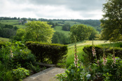 The end of the garden.