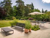 Porcelain patio