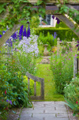 Early Morning in Wollerton Old Hall Garden