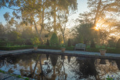 The Italian Garden at Sunrise