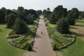 The Great Broad Walk Borders at Kew in Summer