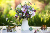 Autumn floral arrangement