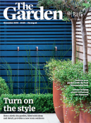 Front cover of The Garden (RHS Magazine) , Issue 11/2018