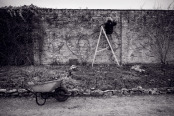 Pruning, The Herbaceous Border, Waterperry Gardens