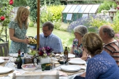 Dining alfresco with friends