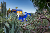 October in Les  Jardins Majorelle, Marrakech